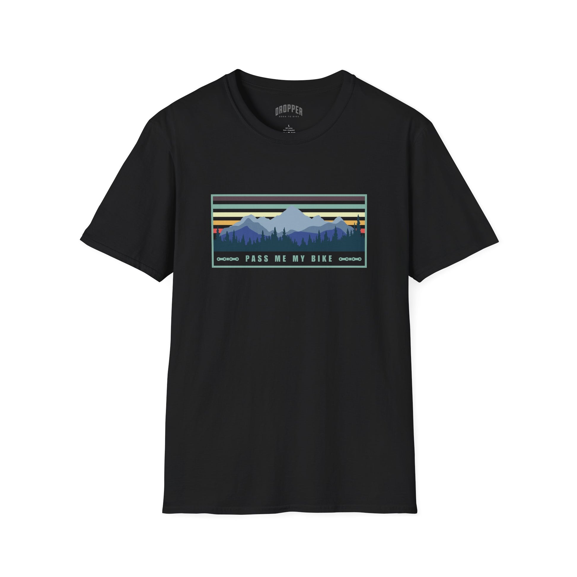 Pass My Bike T-Shirt Black