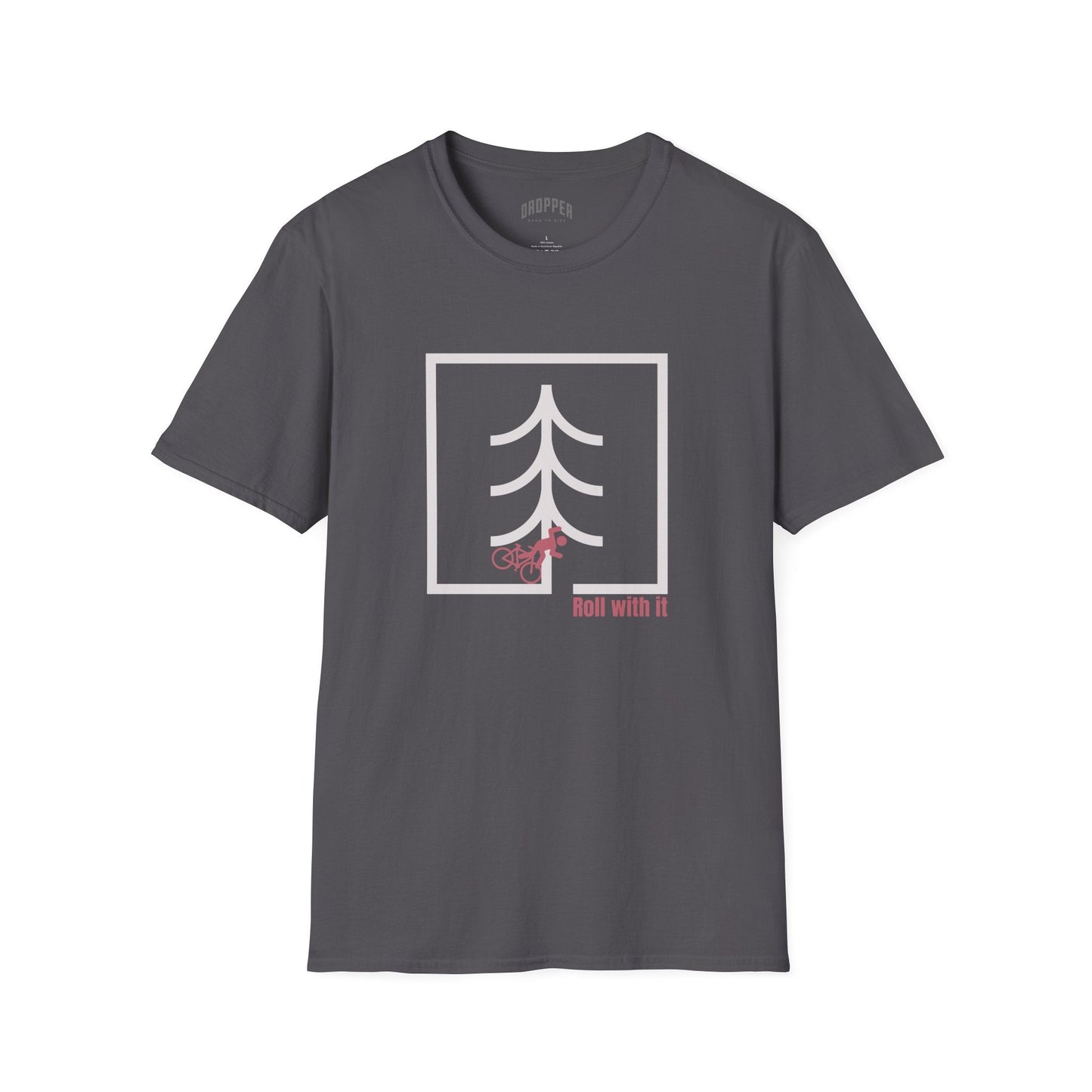 Roll With It T-Shirt Grey