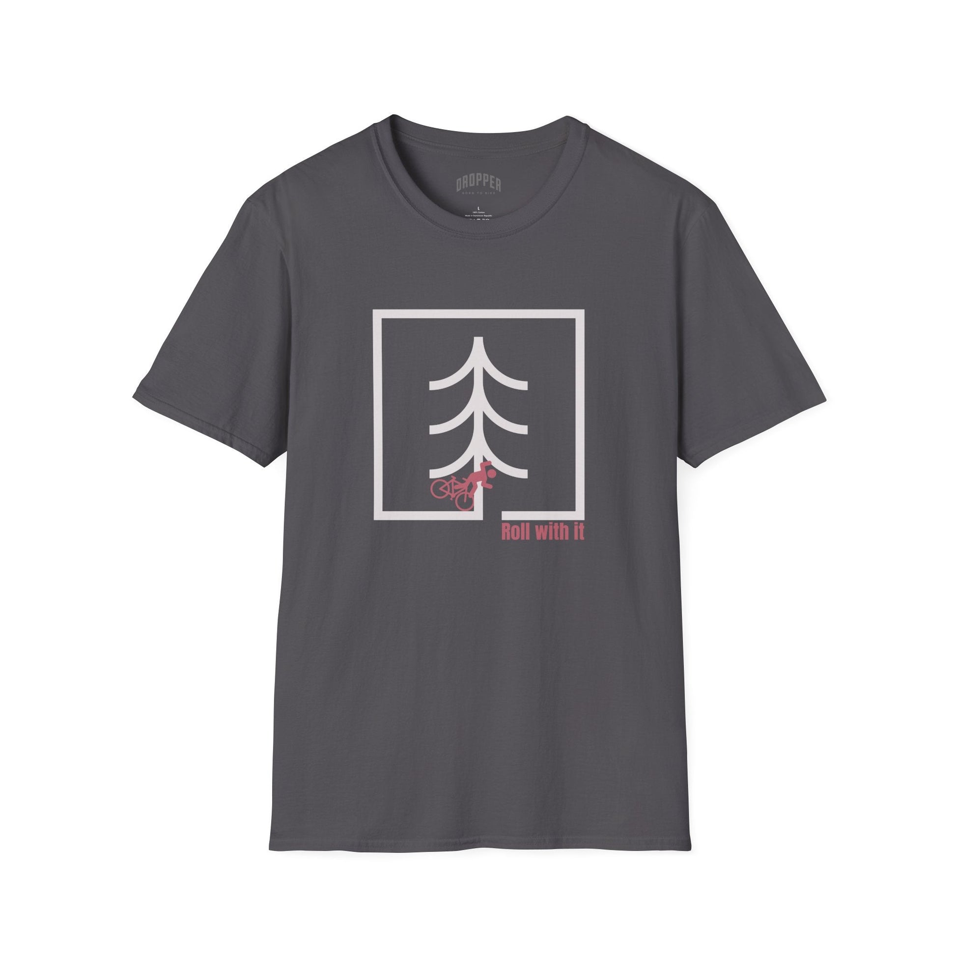 Roll With It T-Shirt Grey