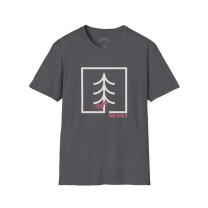 Roll With It T-Shirt Grey