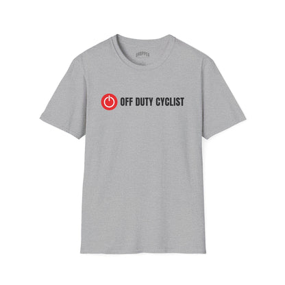 Off Duty Cyclist T-Shirt Sport Grey