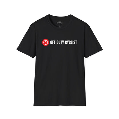 Off Duty Cyclist T-Shirt Black