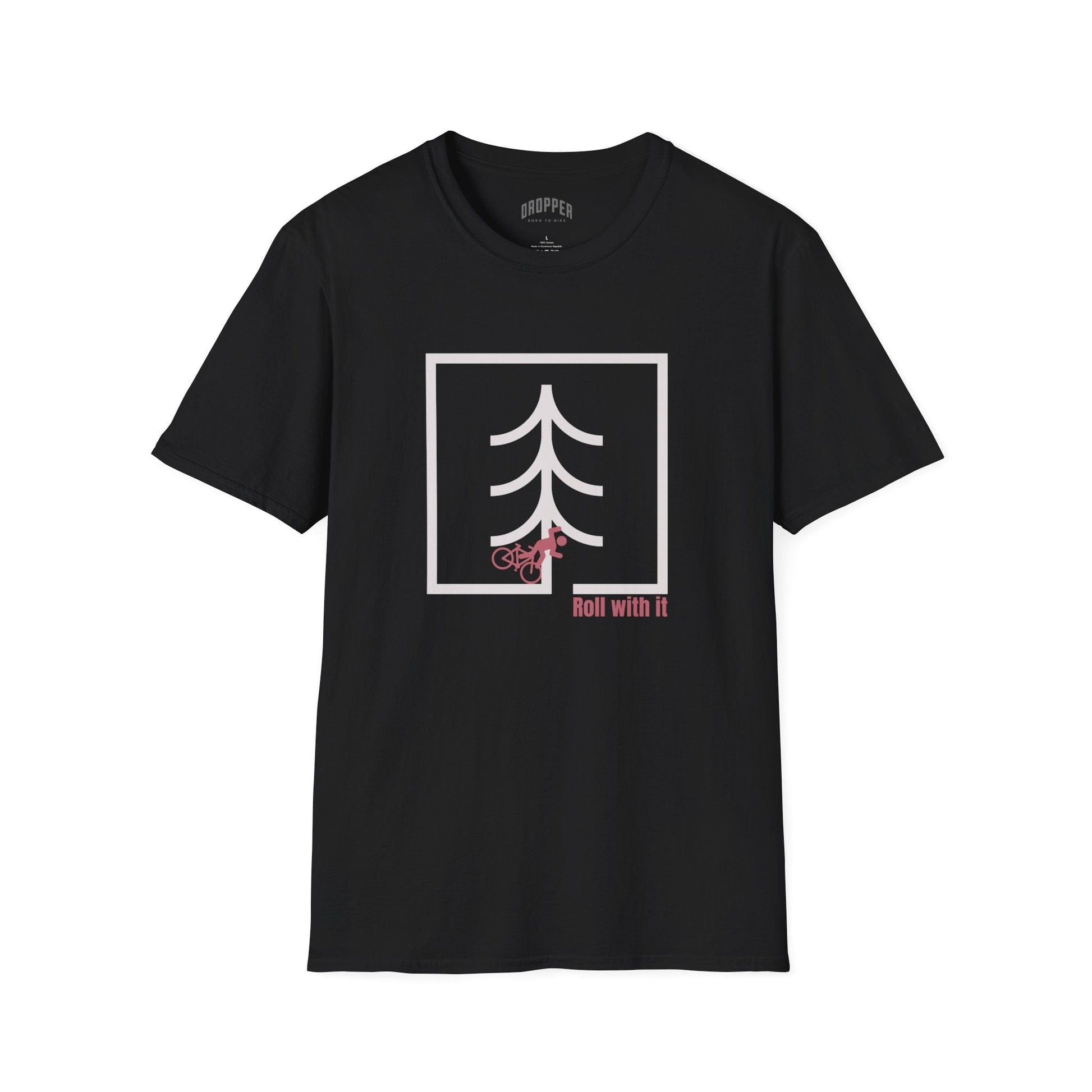 Roll With It T-Shirt Black