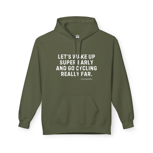 Cyclopaths Hoodie Military Green