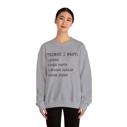 Things I Want Sweatshirt