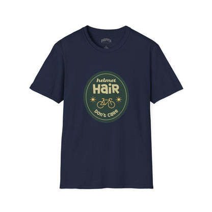 Helmet Hair T-Shirt Navy