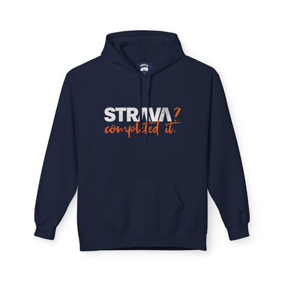 Strava? Completed It. Hoodie Navy