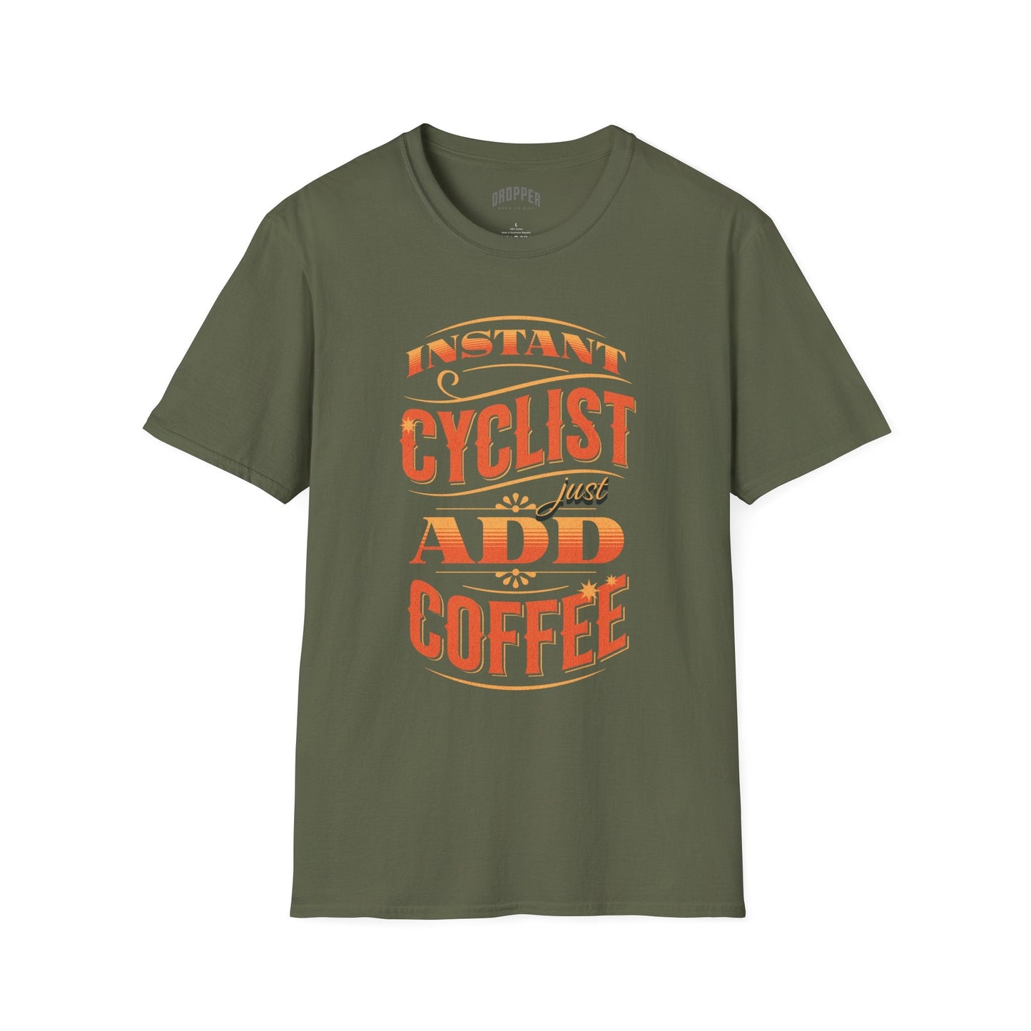 Instant Cyclist Just Add Coffee T-Shirt