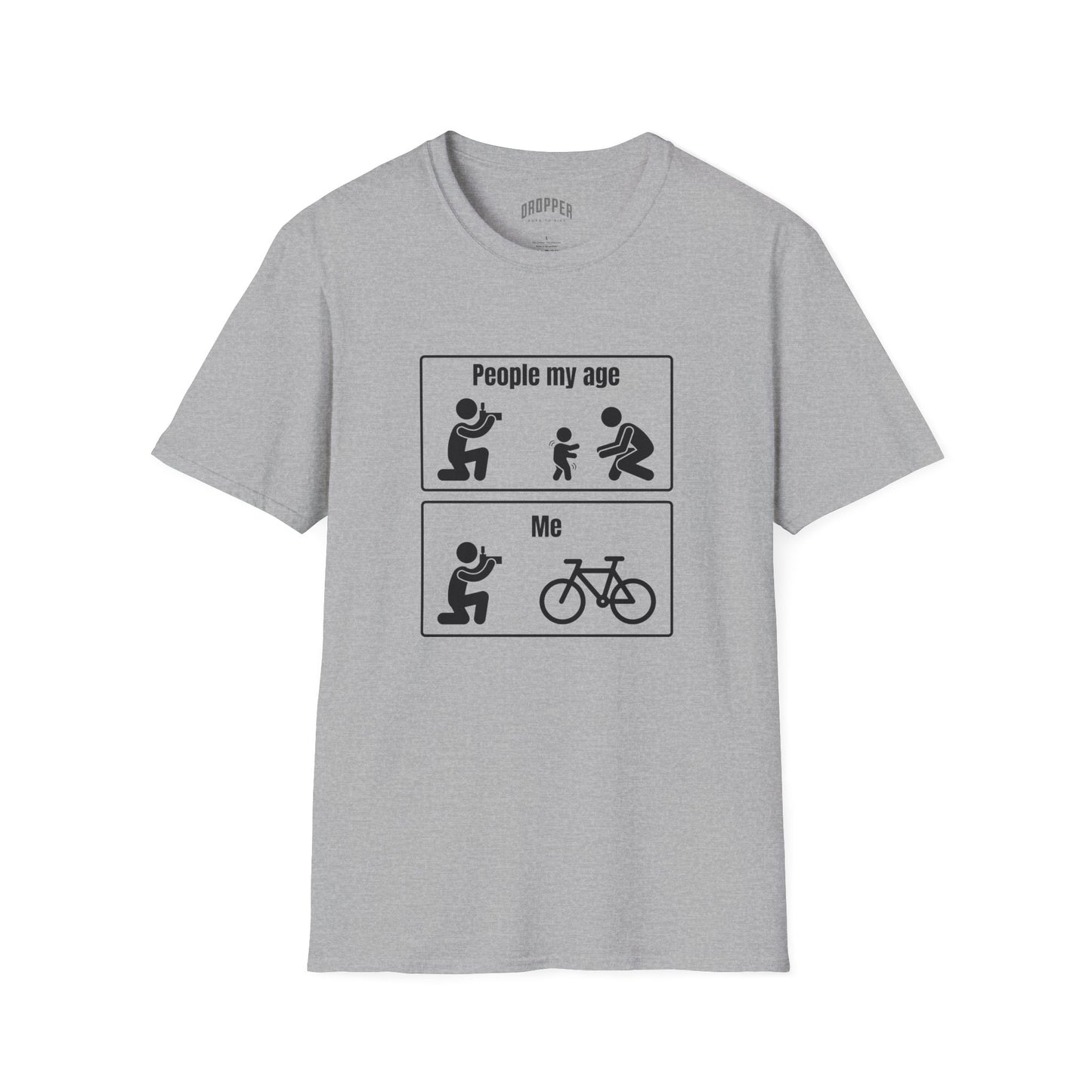 People My Age T-Shirt Sport Grey