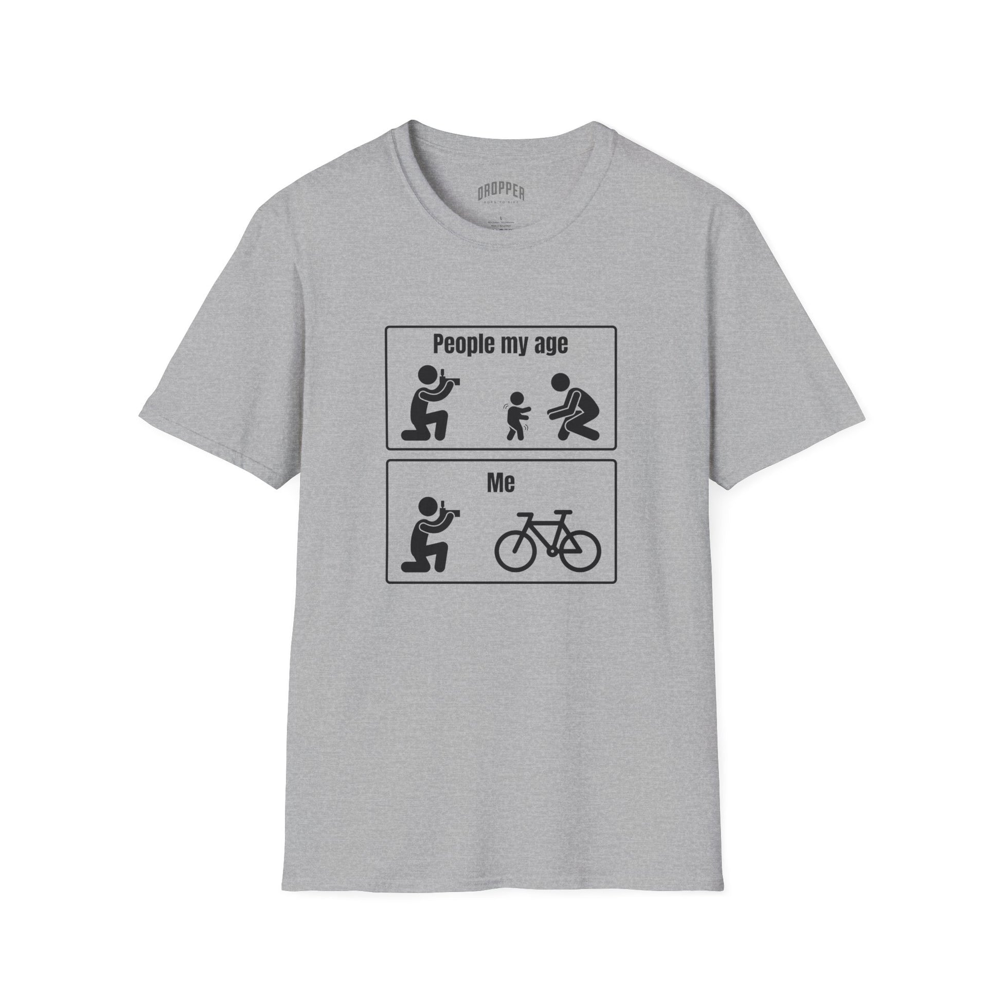 People My Age T-Shirt Sport Grey
