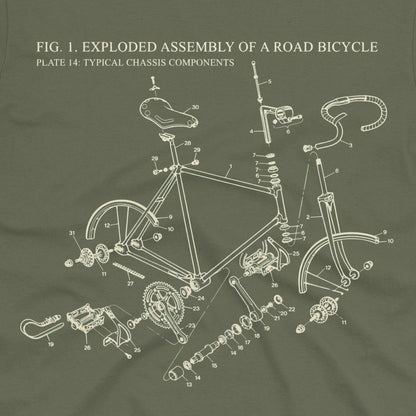 Exploded Drawing T-Shirt