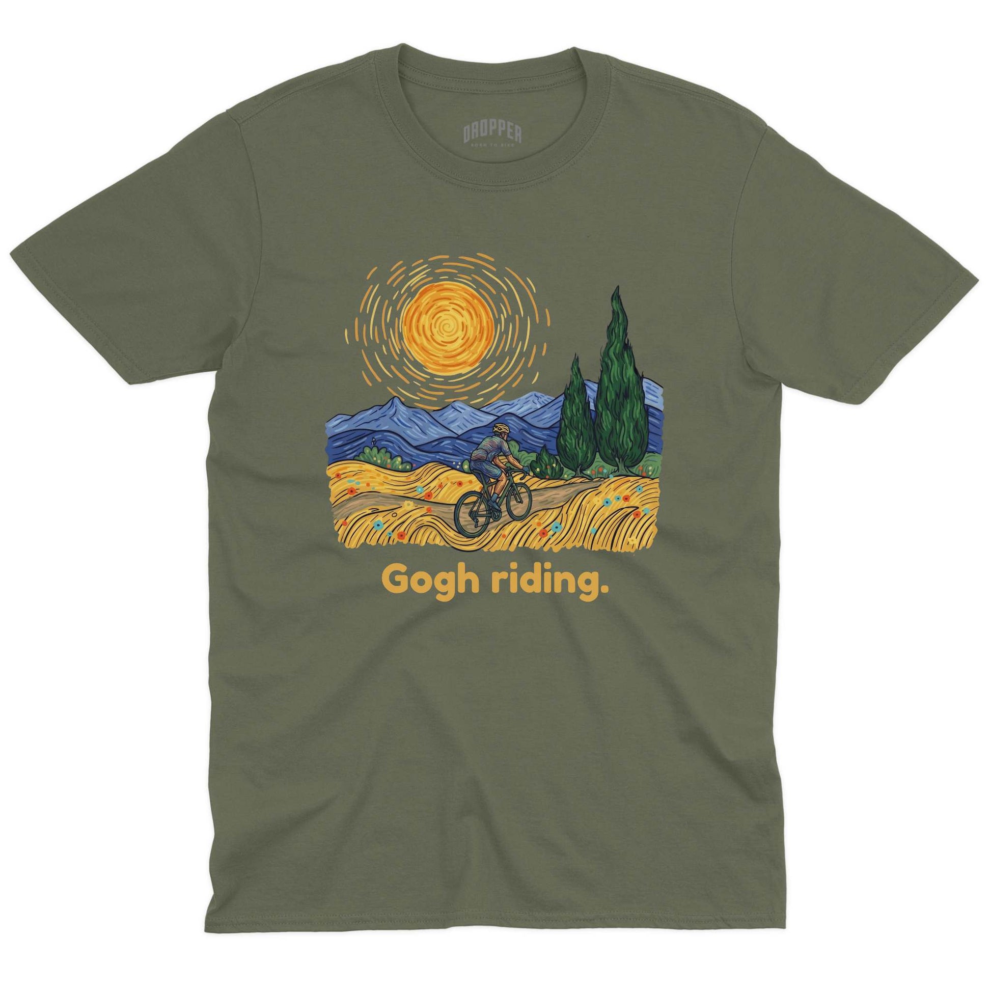 Gogh Riding T-Shirt Military Green