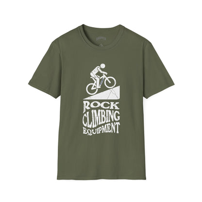 Rock Climbing T-Shirt Military Green
