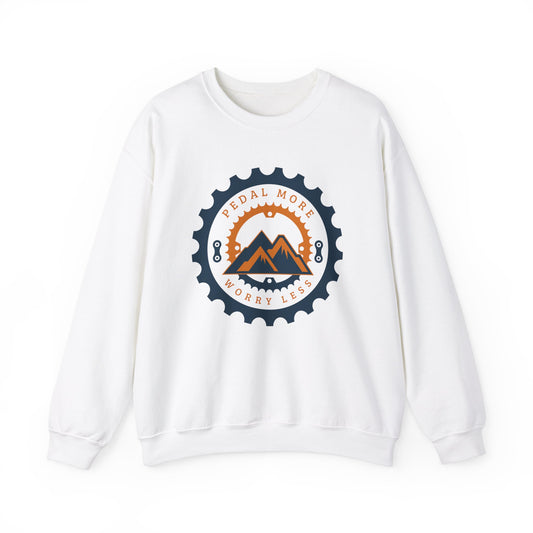 Pedal More, Worry Less Sweatshirt