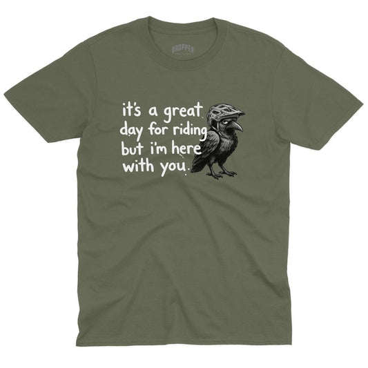 Here With You T-Shirt Military Green
