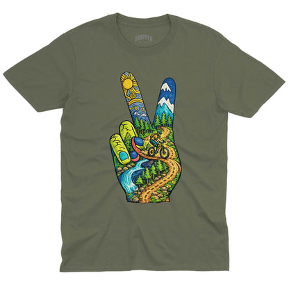 Funky Rider T-Shirt Military Green