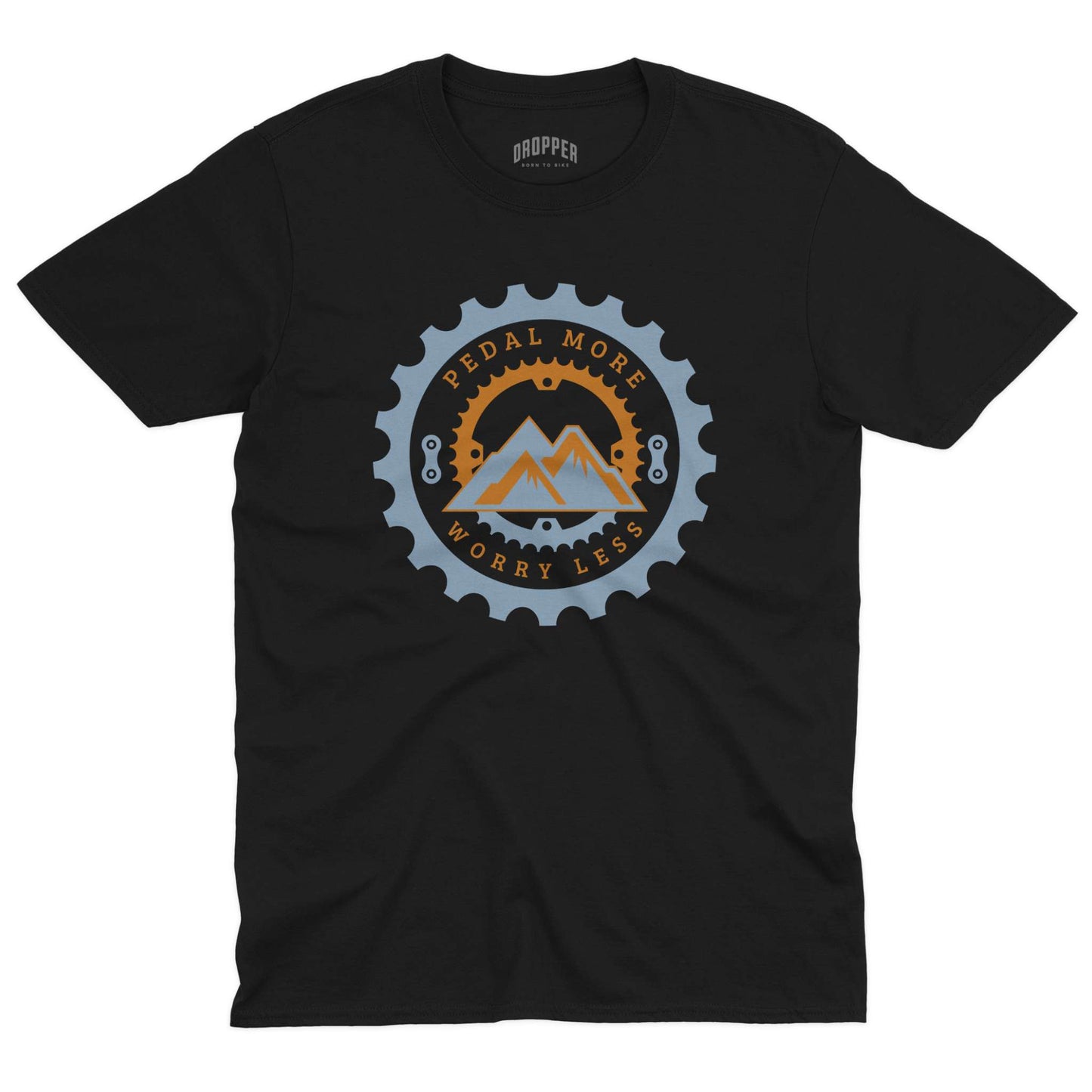 Pedal More, Worry Less T-Shirt