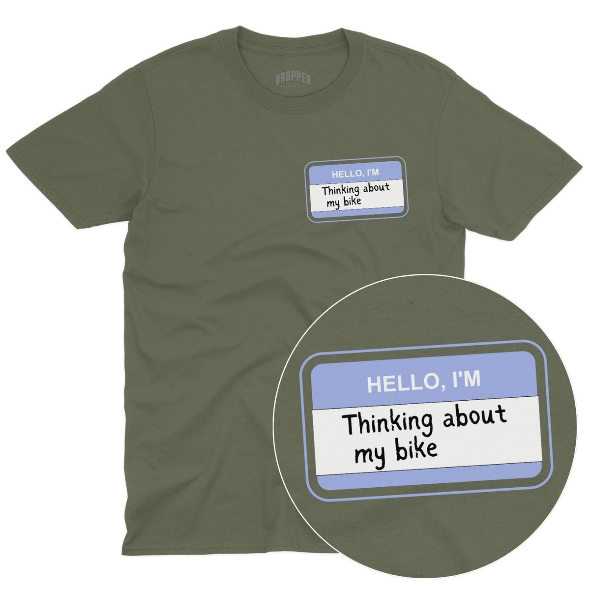 Hello I'm... T-Shirt Military Green
