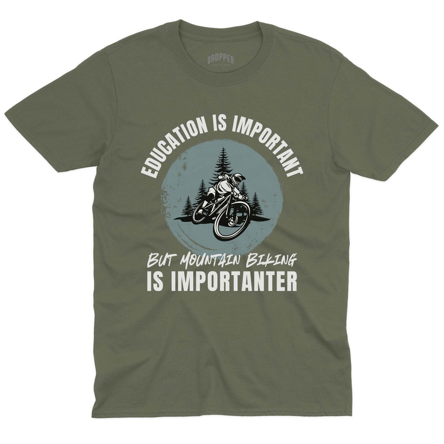 Education T-Shirt Military Green