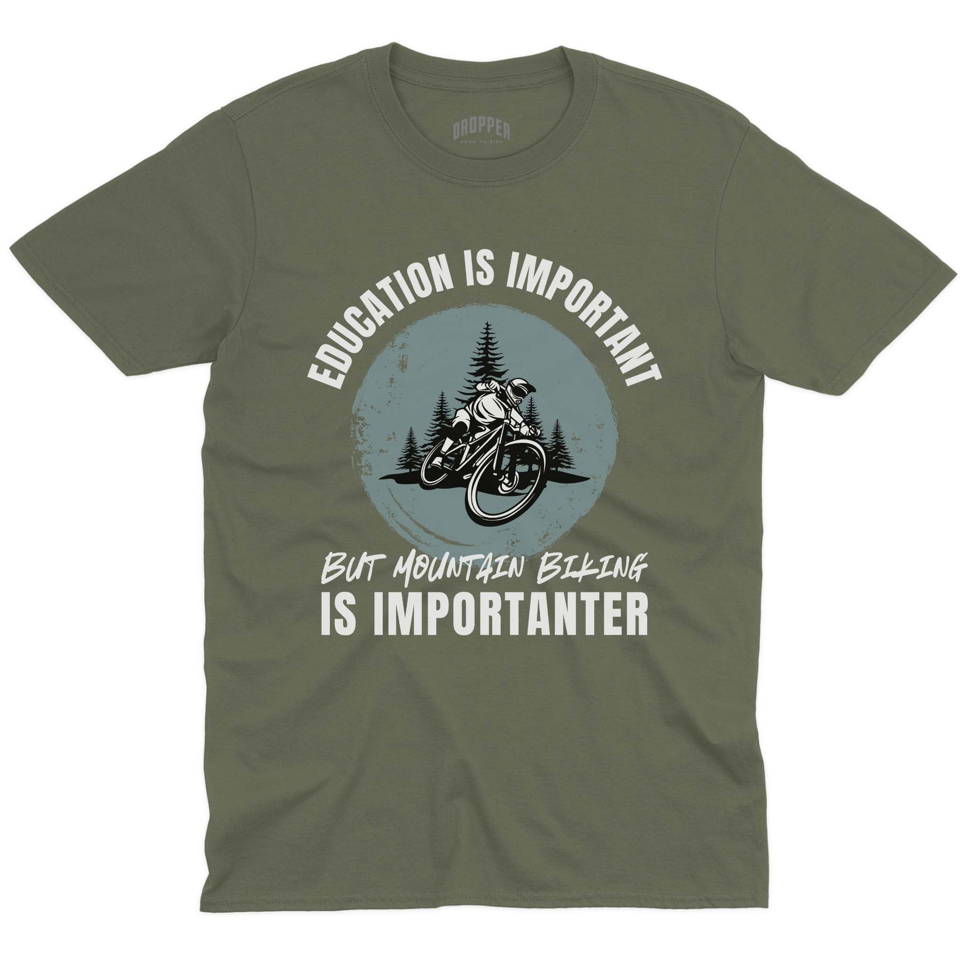 Education T-Shirt Military Green
