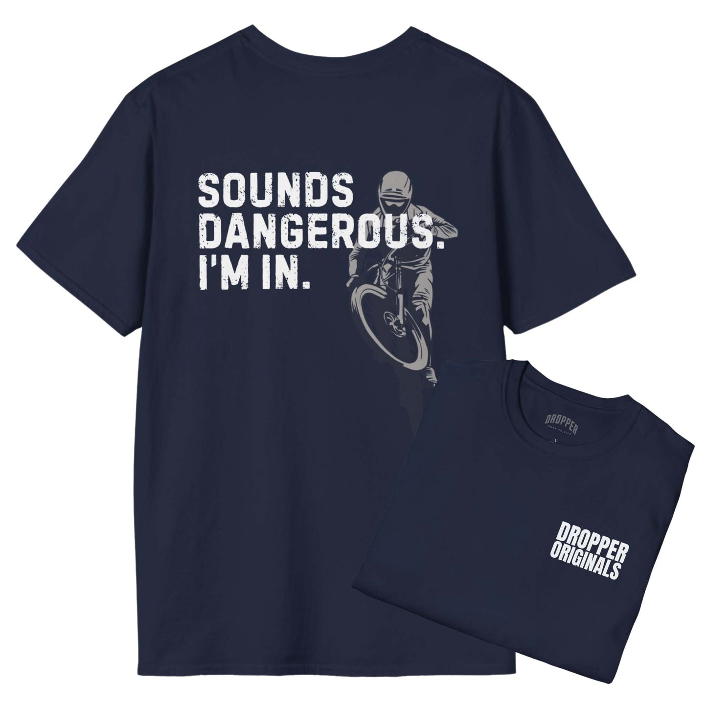 I'm In [Back Print] T-Shirt