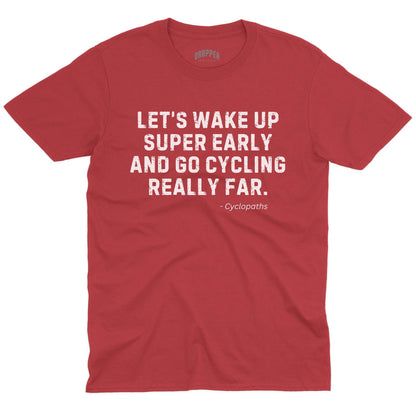 Cyclopaths T-Shirt Red