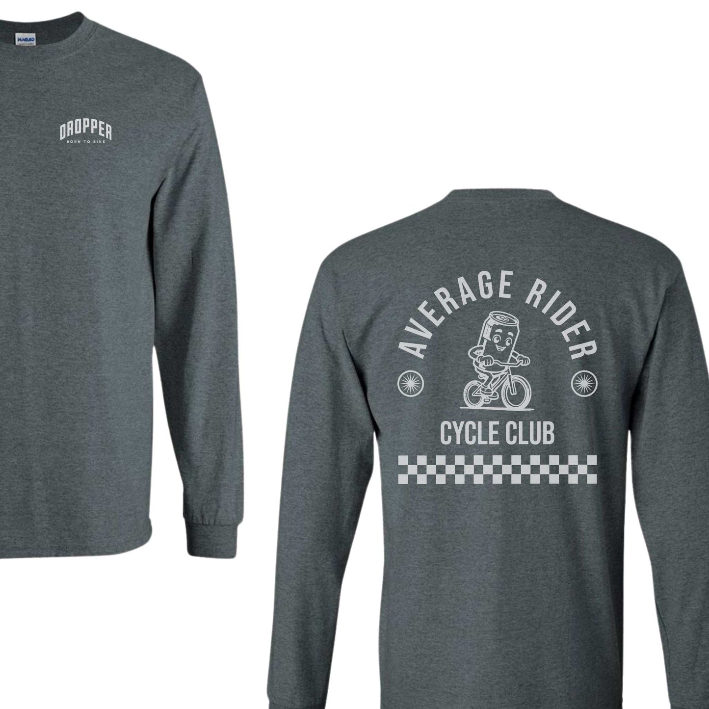 Average Rider Long Sleeve Tee