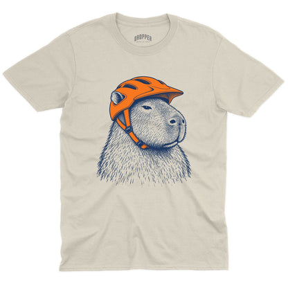 Capy Biker T-Shirt Natural