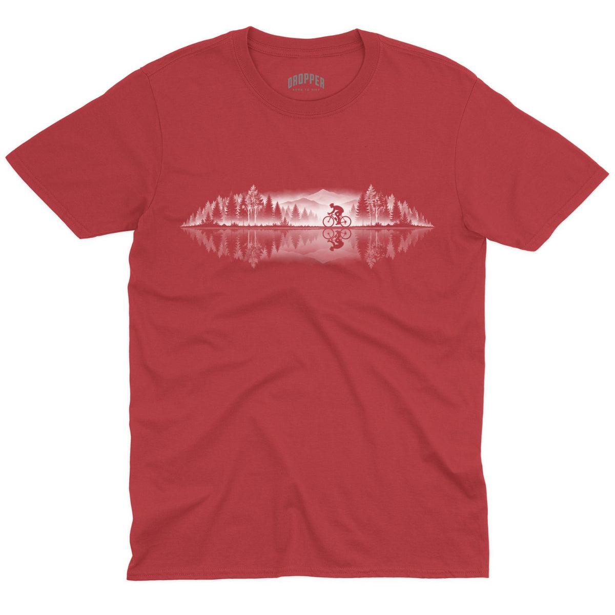 Still Lake Road T-Shirt Red