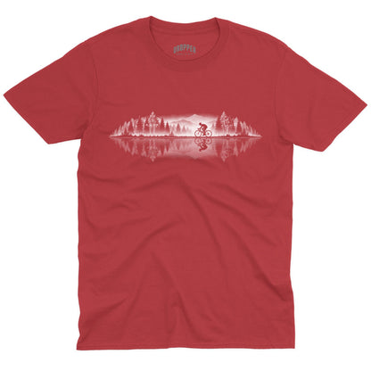 Still Lake Road T-Shirt Red