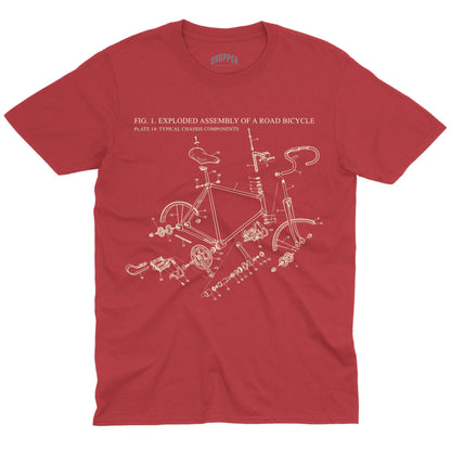 Exploded Drawing T-Shirt