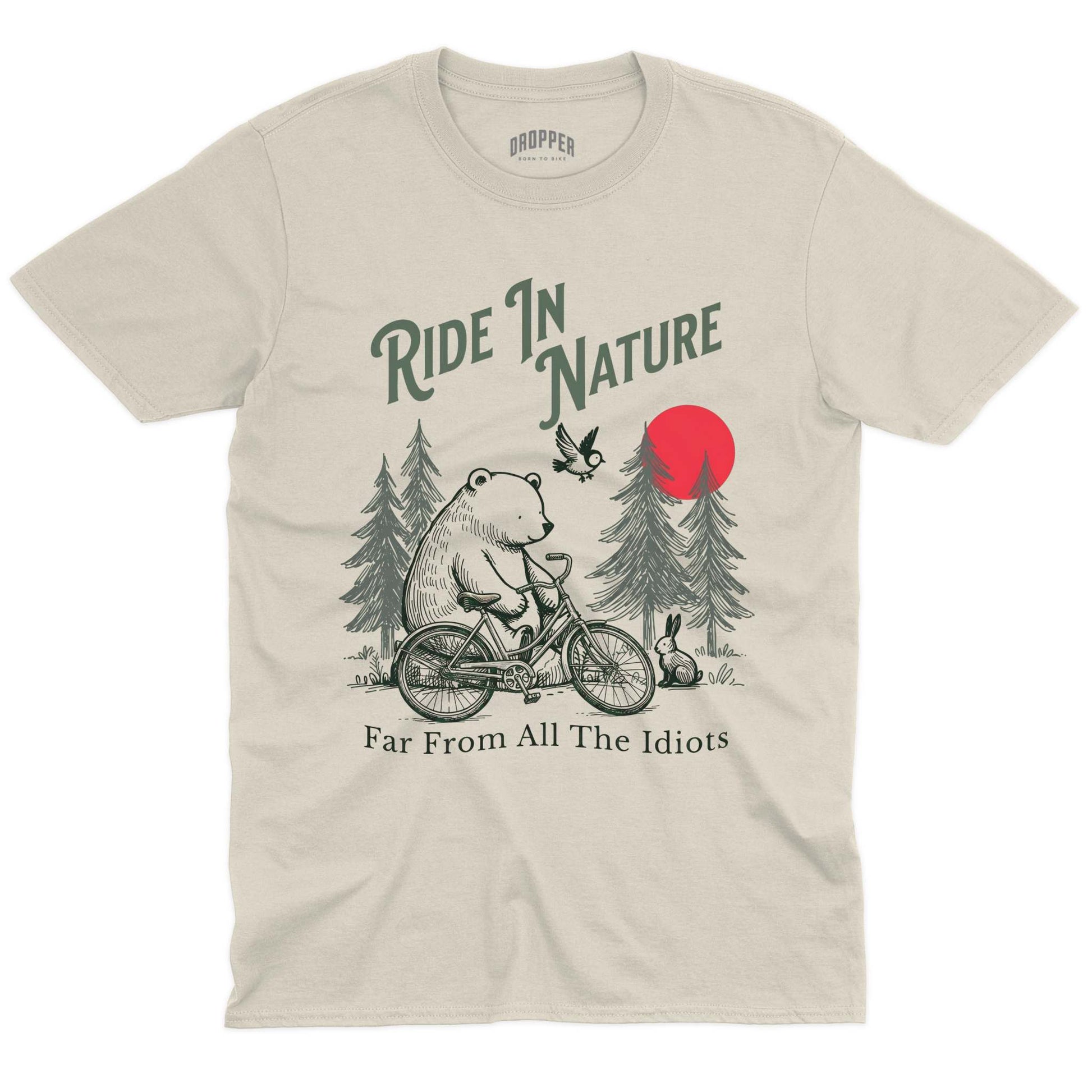 Far From The Idiots T-Shirt Natural