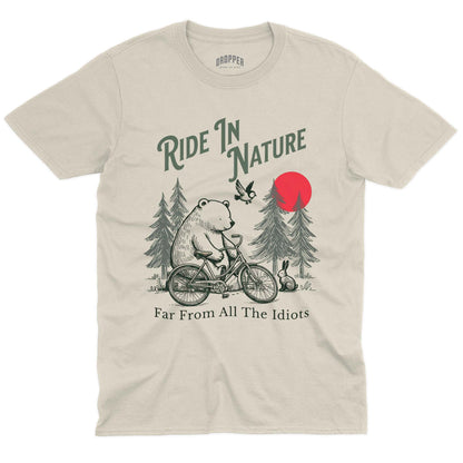 Far From The Idiots T-Shirt Natural