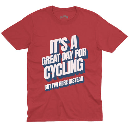 I'm Here Instead T-Shirt Red