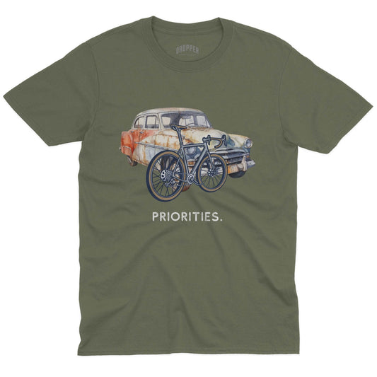 Priorities T-Shirt Military Green