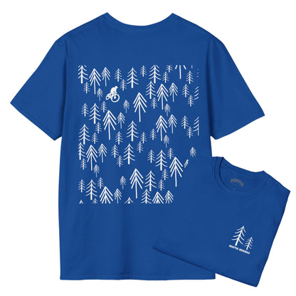Forest Freedom [Back Print] T-Shirt Royal