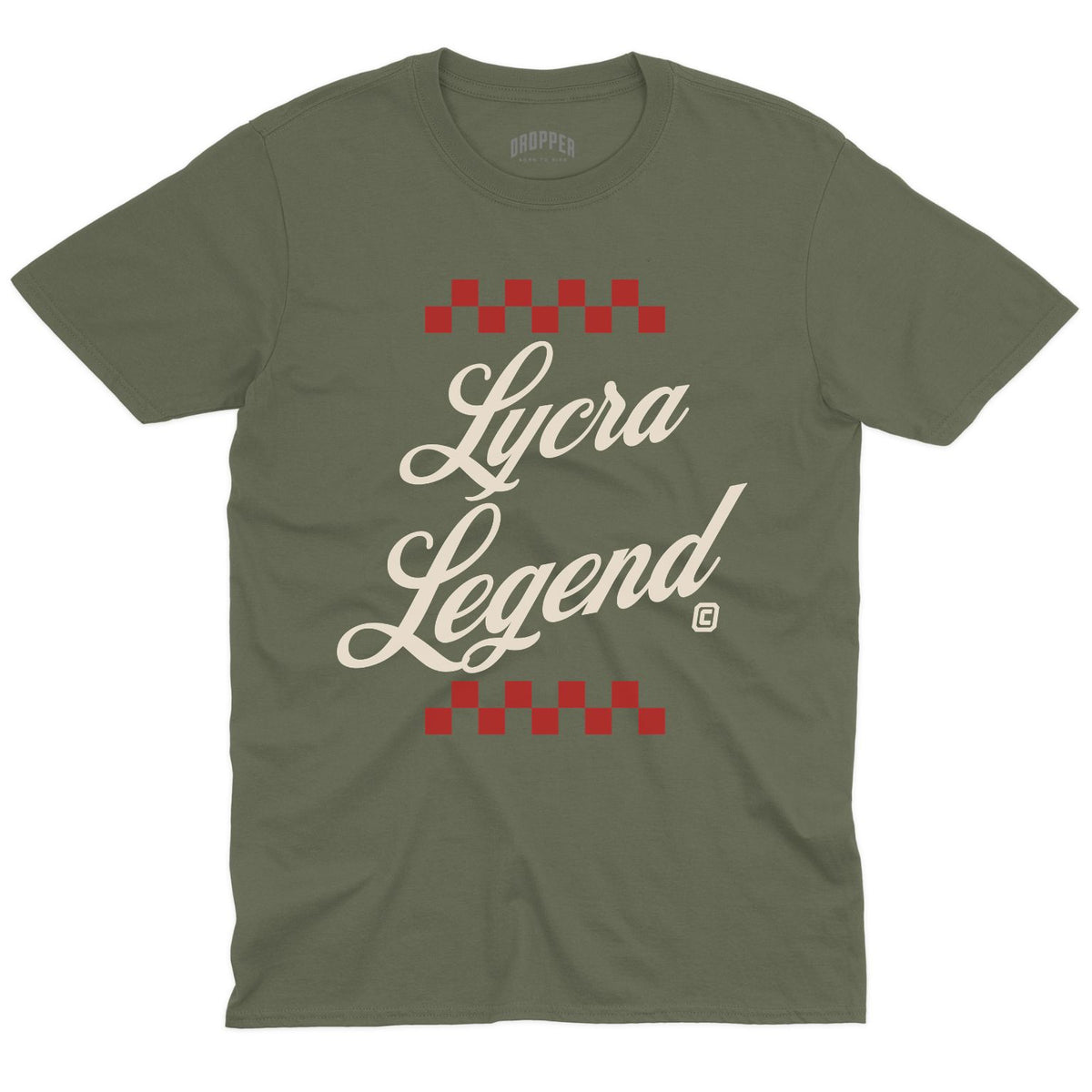 Lycra Legend T-Shirt Military Green