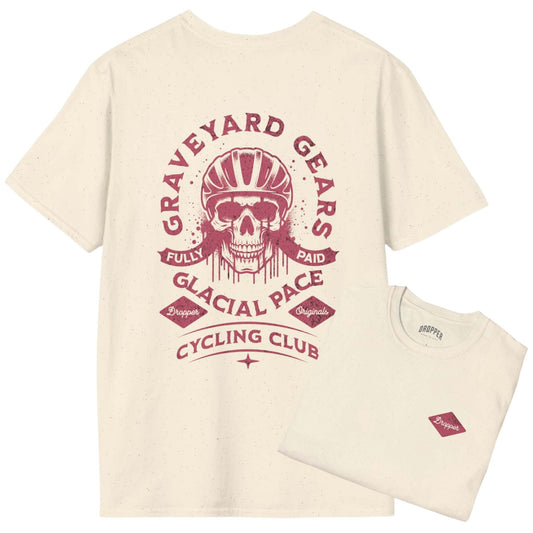 Graveyard Gears [Back Print] T-Shirt Natural