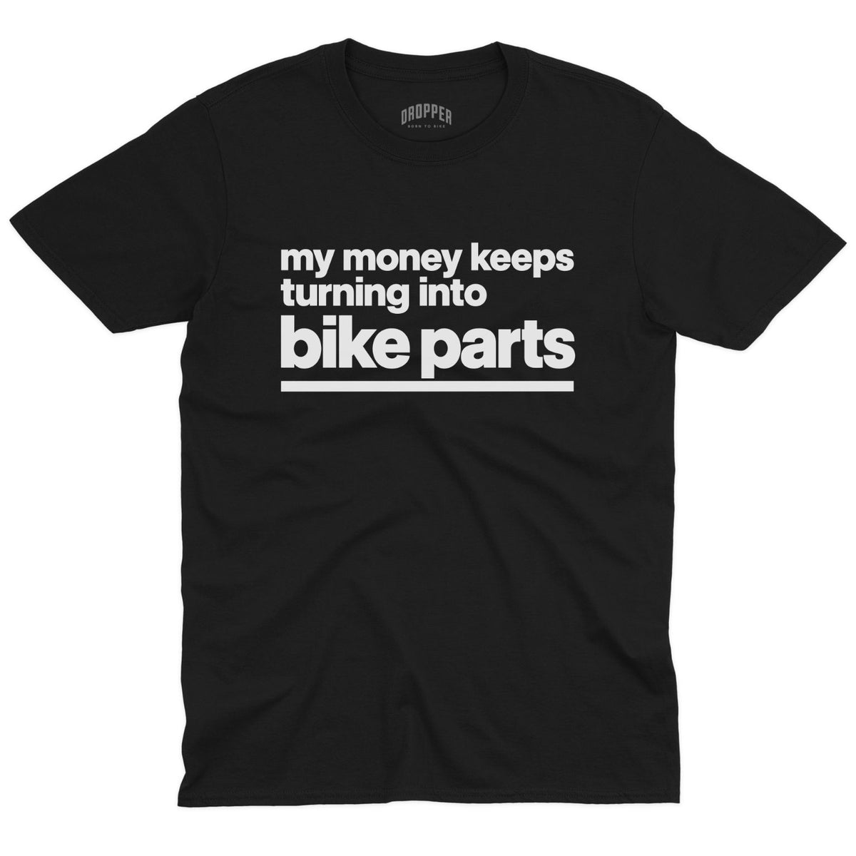 Bike Parts T-Shirt Black