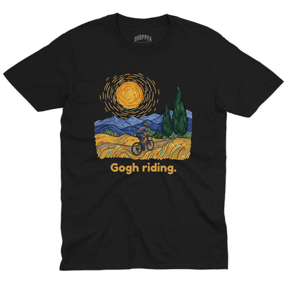 Gogh Riding T-Shirt Black