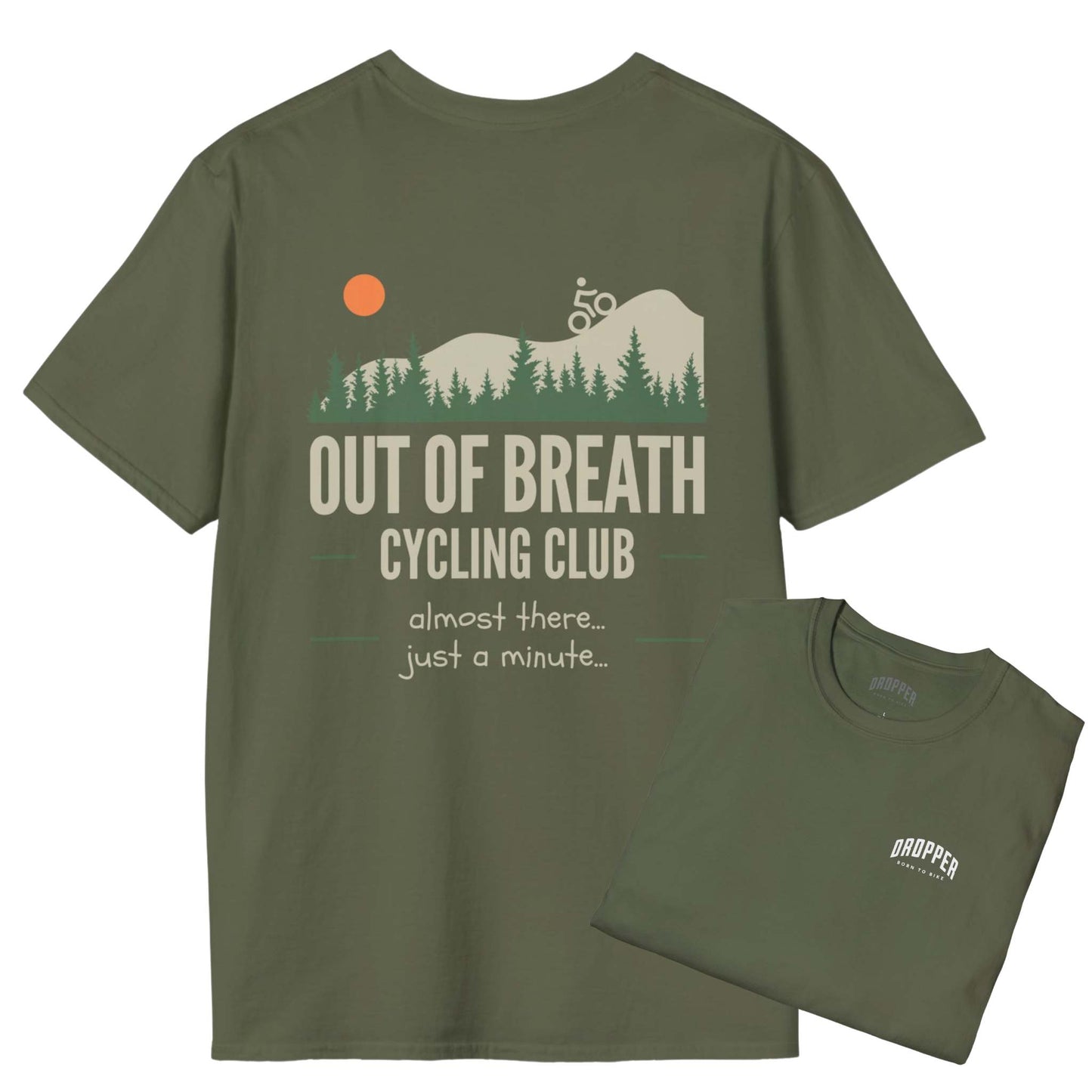 Breath Club [Back Print] T-Shirt