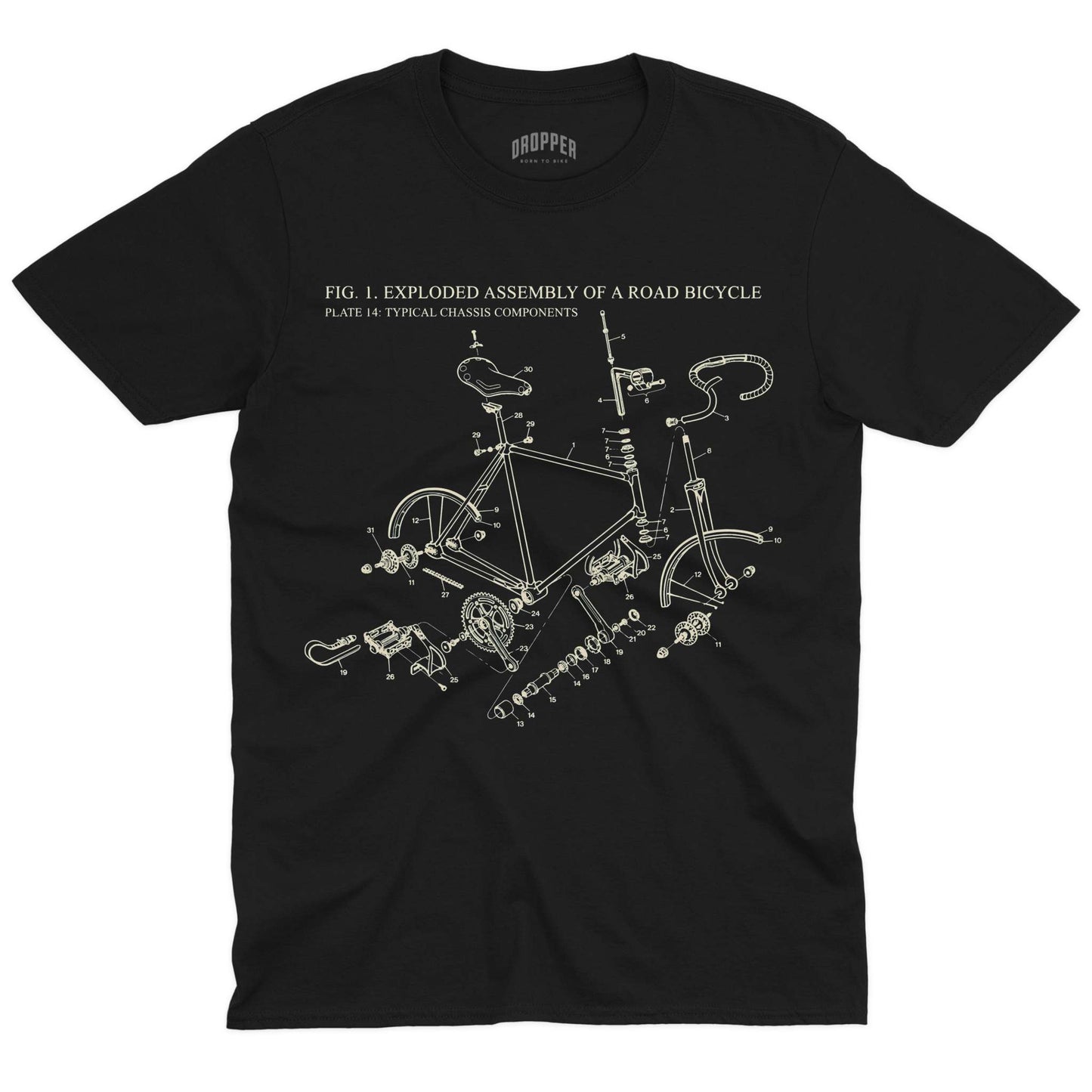 Exploded Drawing T-Shirt