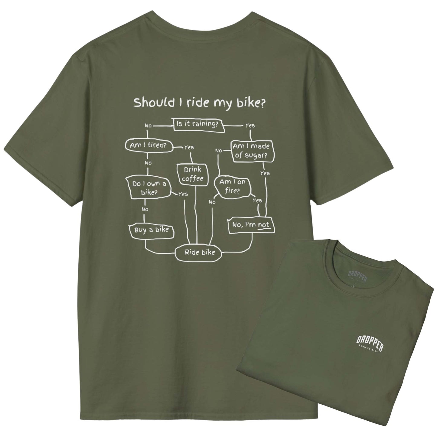 Decisions [Back Print] T-Shirt