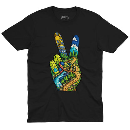 Funky Rider T-Shirt Black
