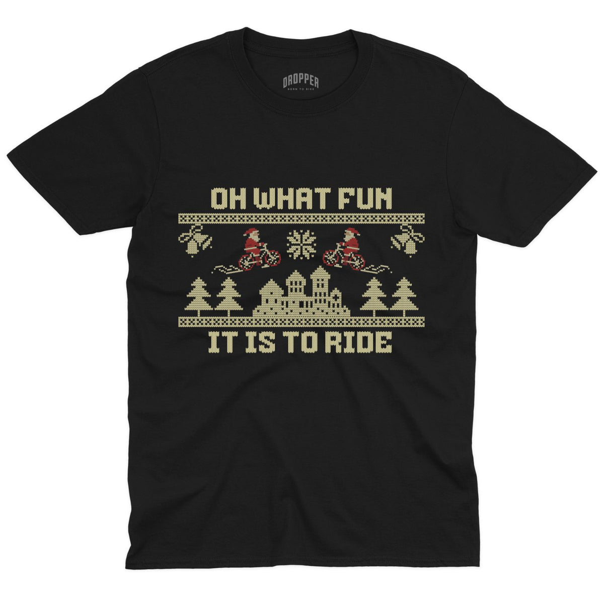Oh What Fun T-Shirt Black