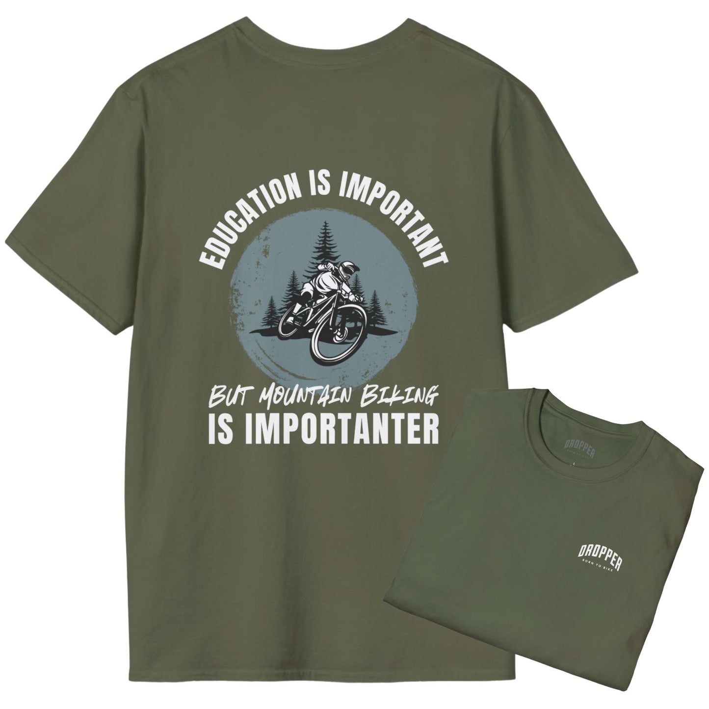 Education [Back Print] T-Shirt