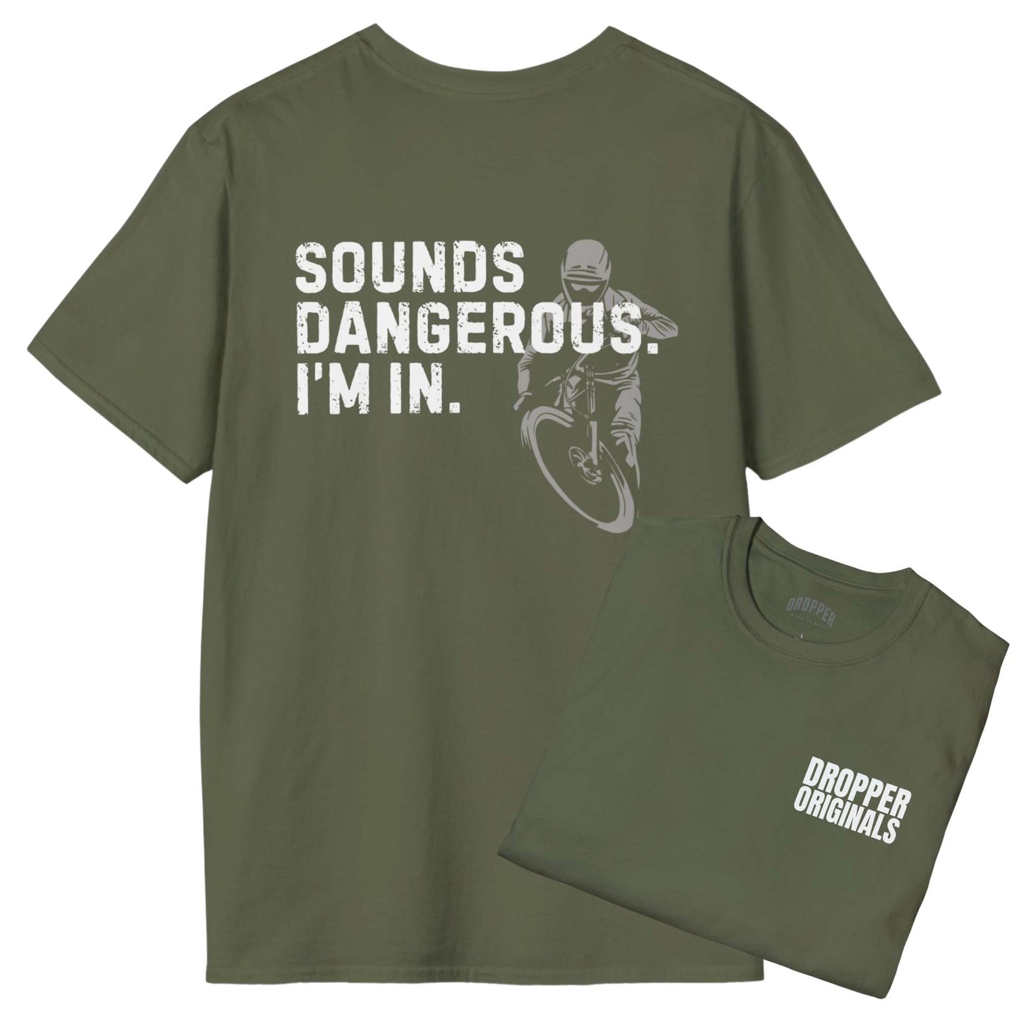 I'm In [Back Print] T-Shirt