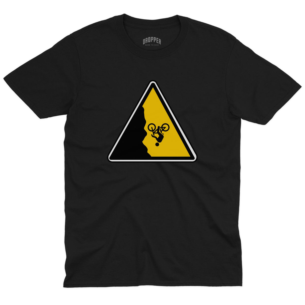 Warning T-Shirt Black