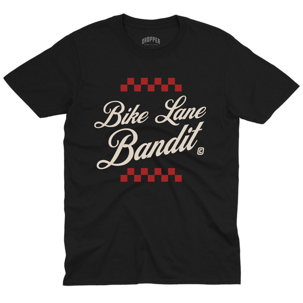 Bike Lane Bandit T-Shirt Black