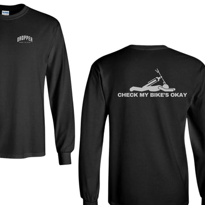 Check My Bike's Okay Long Sleeve Tee